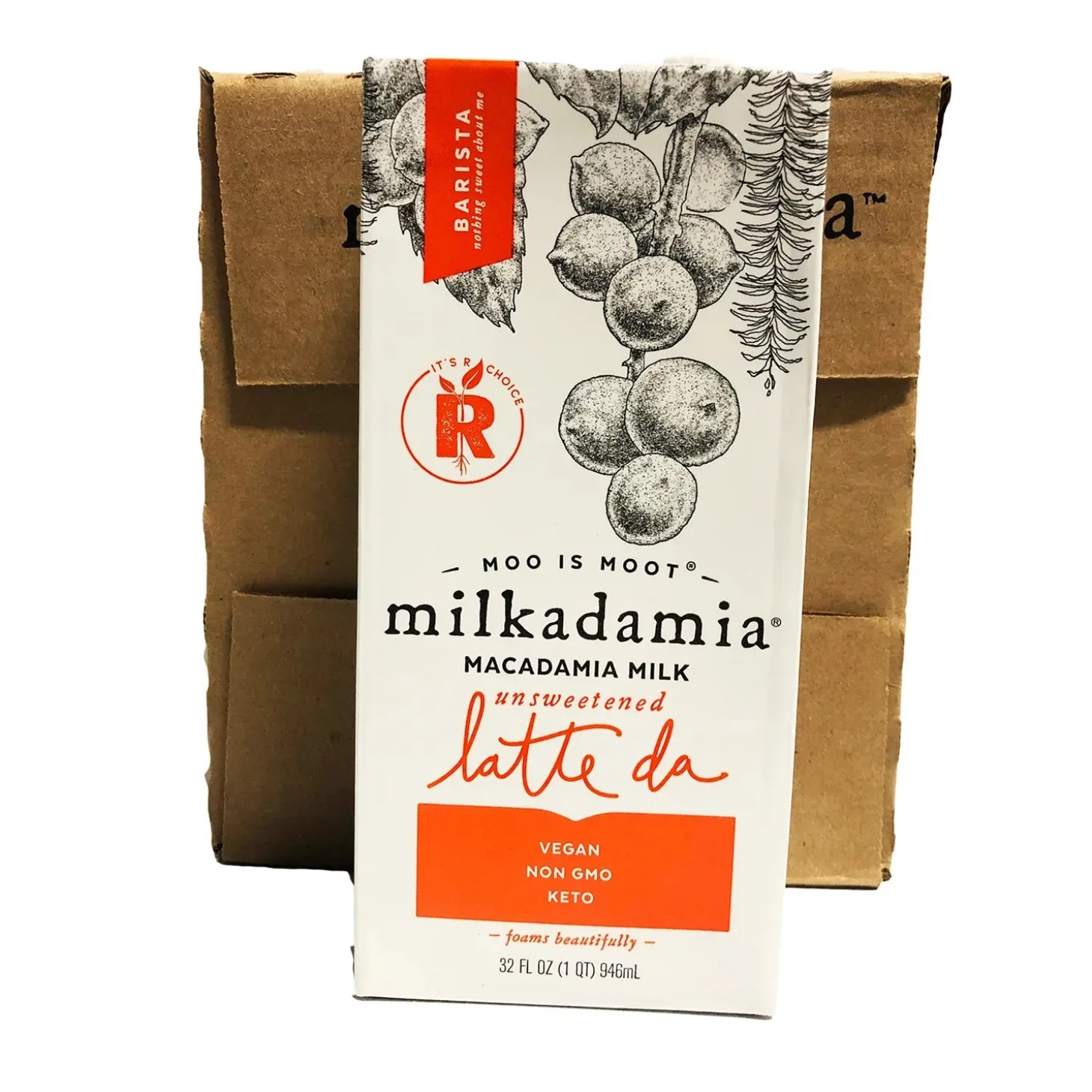 Milk, Plant-Based Drinks & Infused Chai>Ma Caféine Milkadamia | Macadamia Latte da Barista Drink UNSWEETENED