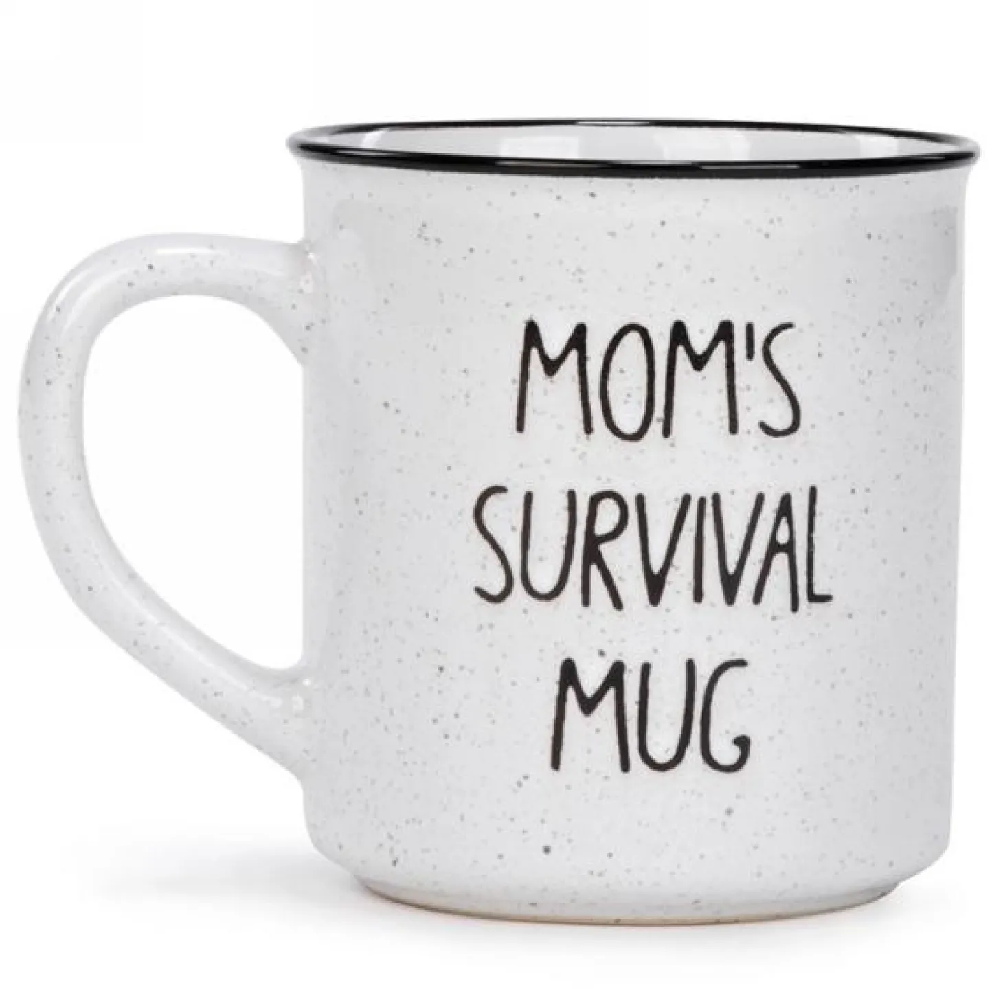 Ceramic Mugs|Message Mugs>Ma Caféine Mom's survival mug