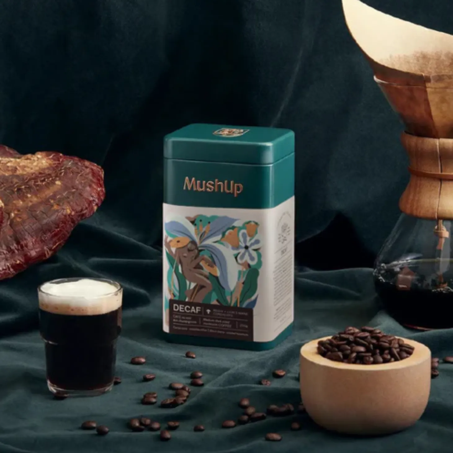 Mushup|Organic Fair Trade>Ma Caféine MushUp | Organic decaf - 500 gr bag