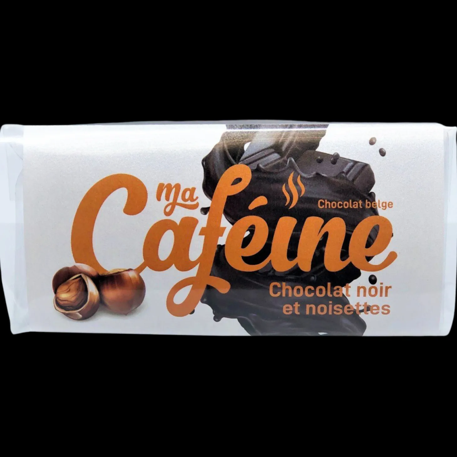 Food & Snacks|Quebec Products>Ma Caféine My Caffeine | Dark Chocolate Bar with Hazelnuts