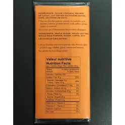Food & Snacks|Quebec Products>Ma Caféine My Caffeine | Maple and Coffee White Chocolate Bar