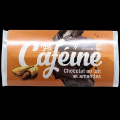 Food & Snacks|Quebec Products>Ma Caféine My Caffeine | Milk Chocolate Bar with Almonds
