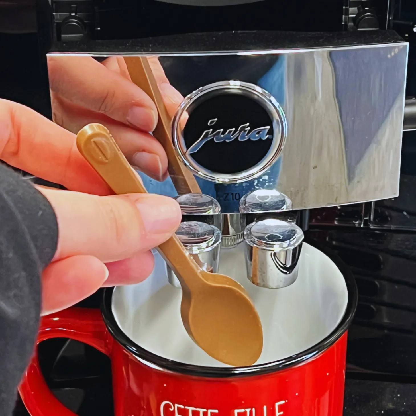 Camping|Food & Snacks>Ma Caféine My Caffeine | Set of three melting chocolate spoons