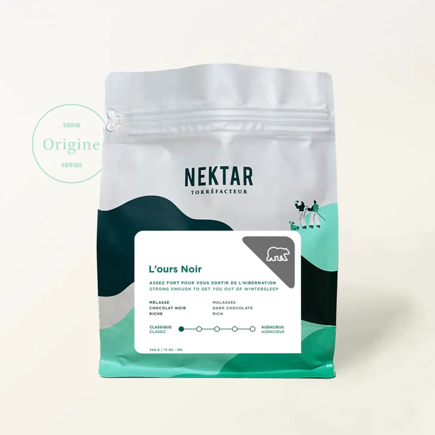 Nectar Roaster|Coffee Beans>Ma Caféine Nektar Roaster | The Black Bear - 340gr