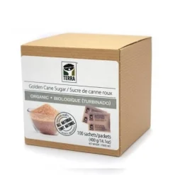 Powdered Sugars|Food & Snacks>Ma Caféine Organic cane sugar - box of 100 sachets