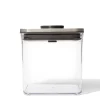 Preservation|Preservation>Ma Caféine OXO | Large square container stainless steel lid POP 2.0 - 2.6 Liters