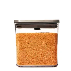 Preservation|Preservation>Ma Caféine OXO | Large square container stainless steel lid POP 2.0 - 2.6 Liters