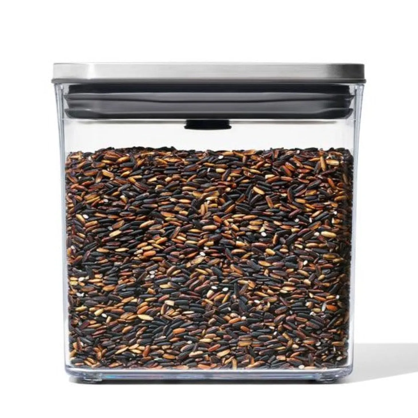 Preservation|Preservation>Ma Caféine OXO | Small square container stainless steel lid POP 2.0 - 1.6 Liters