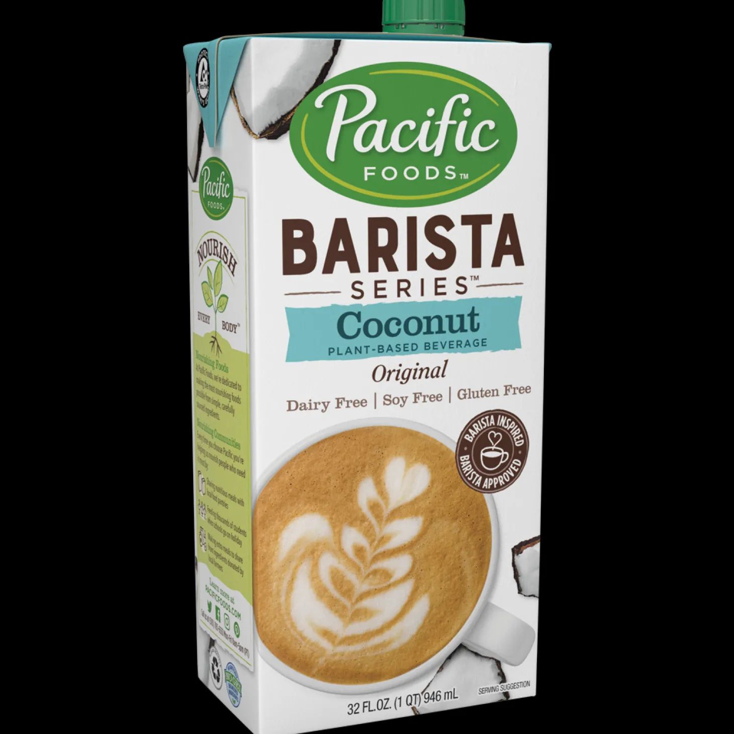 Milk, Plant-Based Drinks & Infused Chai>Ma Caféine Pacific | Coconut Barista plant-based drink