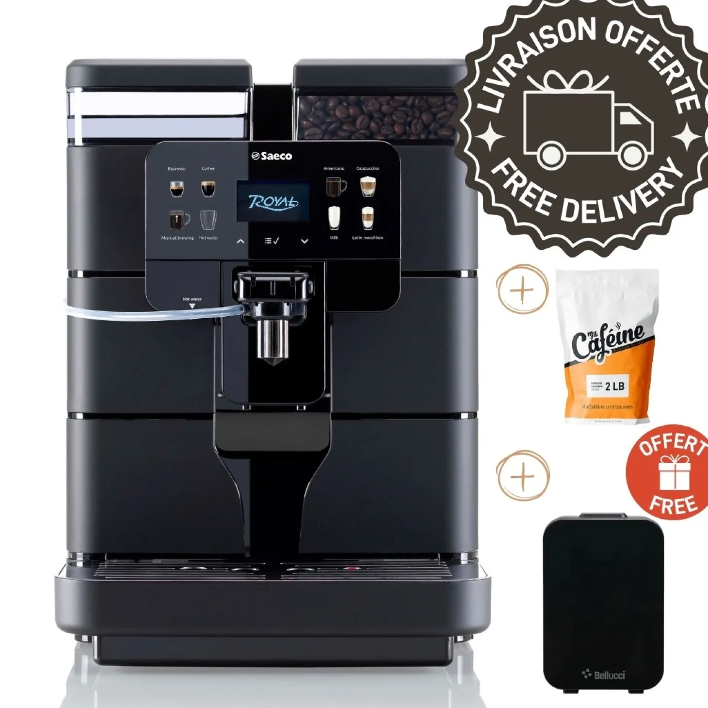 Saeco|Commercial Coffee Machines>Ma Caféine Saeco | Royal OTC 2023