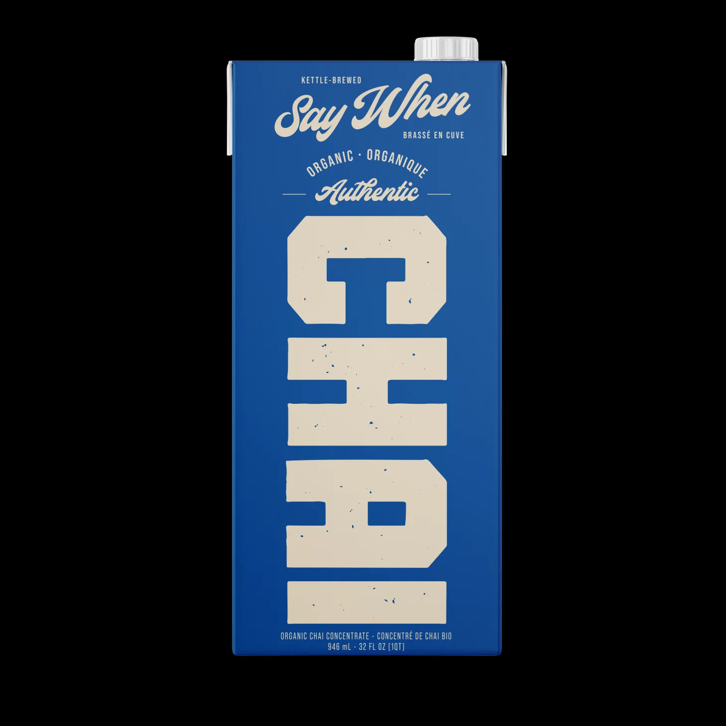 Milk, Plant-Based Drinks & Infused Chai|Chaï Teas>Ma Caféine Say When | Organic chai - Authentic