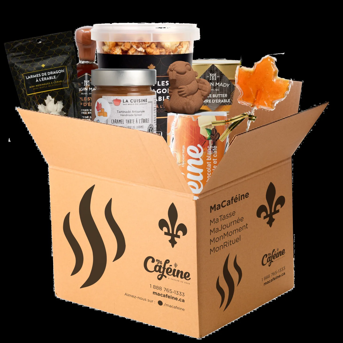 Ma Caféine Gifts Boxes|Maple Products>Ma Caféine The Cabin in a Box!