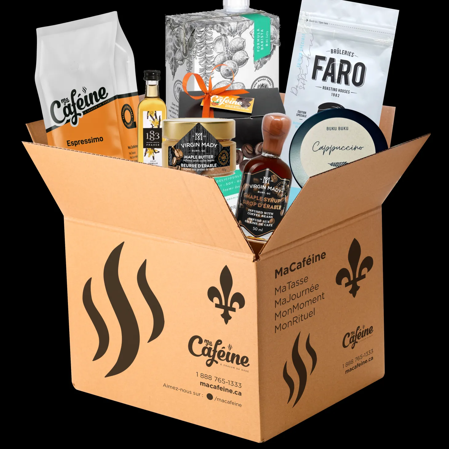 Ma Caféine Gifts Boxes>Ma Caféine The Coffee Passionate Box