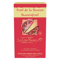 Herbal Teas|Caffeine Free>Ma Caféine The Courtesan | Passion Fruit Herbal Tea box of 20 sachets