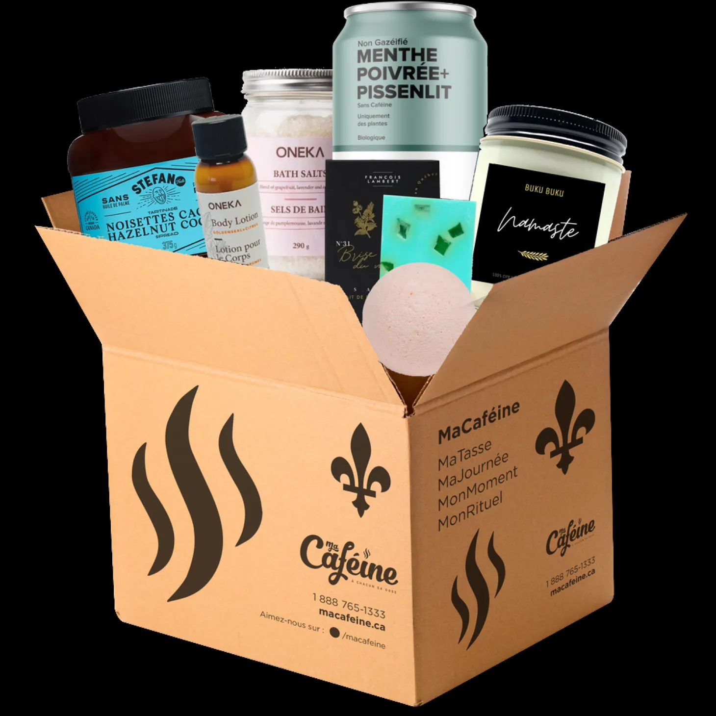 Ma Caféine Gifts Boxes|I Am Candles>Ma Caféine The Wellness Box