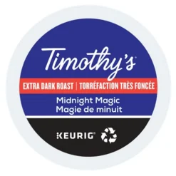 Keurig|K-Cup Capsules>Ma Caféine Timothy’s | Midnight Magic 24 kcup capsules