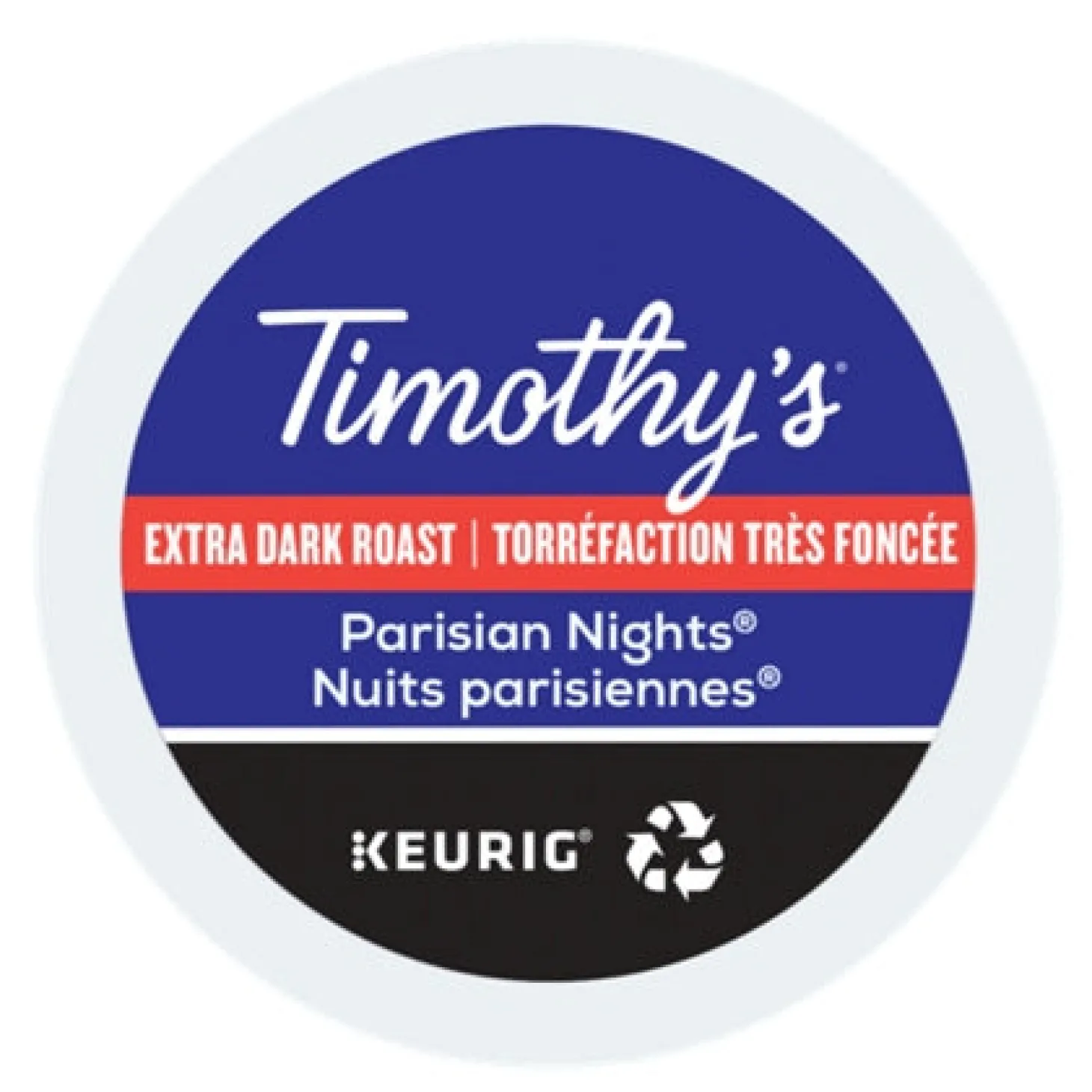 Keurig|K-Cup Capsules>Ma Caféine Timothy’s | Parisian Nights 24 kcup capsules