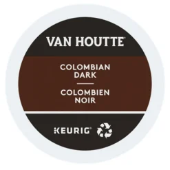 Keurig|K-Cup Capsules>Ma Caféine Van Houtte | Colombian Black 24 kcup capsules