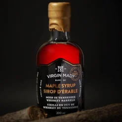 Flavored Syrups & Sauces|Food & Snacks>Ma Caféine Virgin Mady | Organic maple syrup aged 6 months in whiskey barrels - 200ml