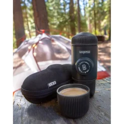 Camping|Manual Infusions>Ma Caféine Wacaco | Nanopresso gray + Protective case